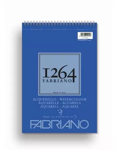 Block Fabriano I264 Watercolor A4 30hjs 300grs - comprar online