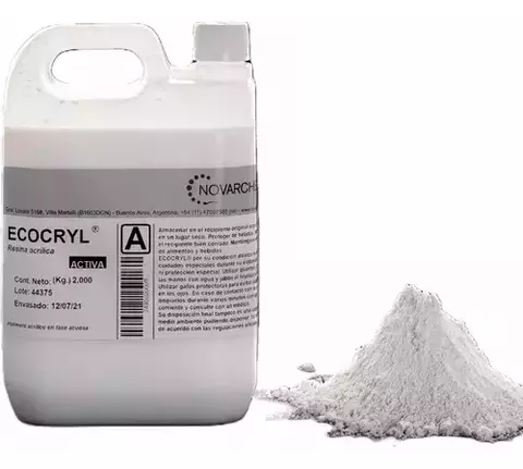 EcoCryl Resina al agua de Novarchem x 700grs 2 componentes - comprar online