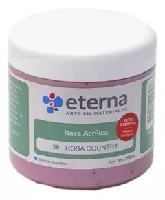 Base Acrilica Eterna Rosa Country 39 200ml - comprar online