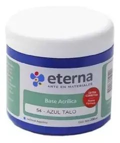 Base Acrilica Eterna Azul Talo 54 200ml - comprar online