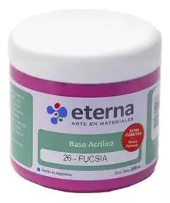 Base Acrilica Eterna Fucsia 26 200ml - comprar online