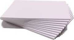 Carton Foam Board Blanco 5mm 35 x 50