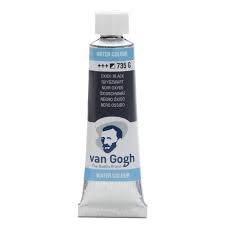 Acuarela Van Gogh 10cc Negro Oxido 735