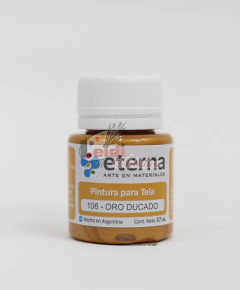 Pintura para Tela 30cc Eterna ORO DUCADO