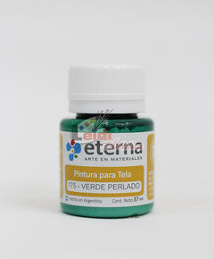 Pintura para Tela 30cc Eterna VERDE PERLADO