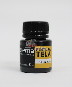 Pintura para Tela 30cc Eterna NEGRO