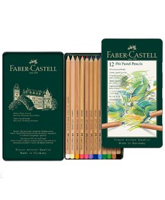 Set Faber-Castell 12 LÁPICES PITT PASTEL
