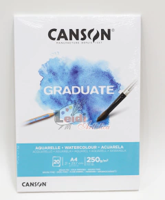 Kit Acuarela: Block Canson 250gr x20hojas + acuarelas Aquafine x12 en internet