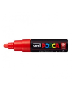 Marcador Uni POSCA PC-7M punta 4.5 - 5.5mm ROJO