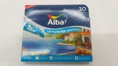 Temprera Alba Surtida X 10 colores tradicionales + cromaticos