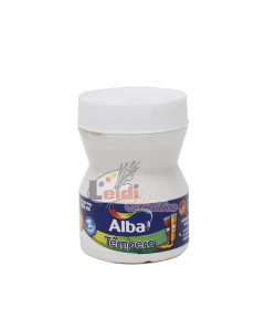 Tempera escolar ALBA BLANCO 010 - comprar online