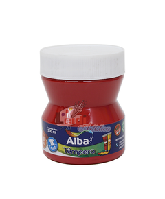 Tempera escolar ALBA ROJO SEÑAL S1 084