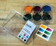 Acuarela Tintto 6 COLORES 1 gramo
