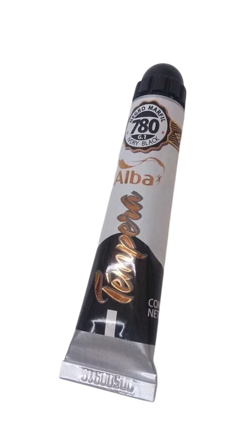 Tempera profesional ALBA Negro Marfil S.1 780 - comprar online