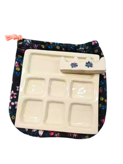 Mezclador de Porcelana con Posa Pinceles en internet
