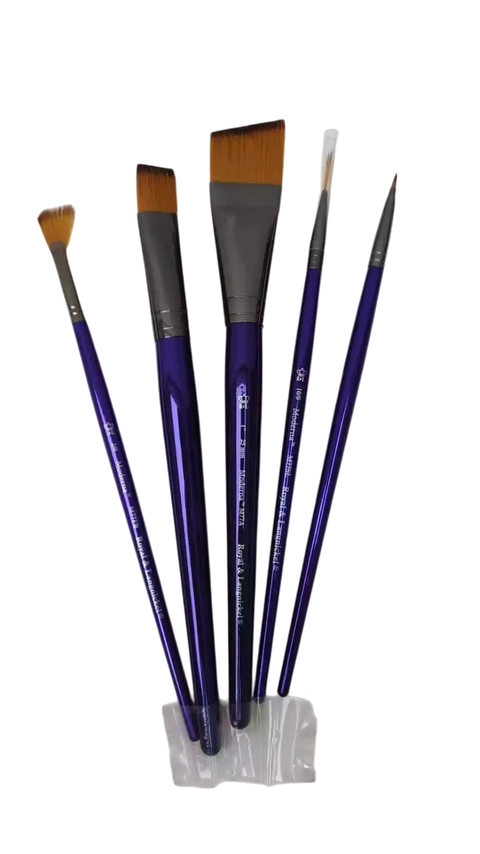 Pinceles Royal Langnickel Moderna x 5 - comprar online