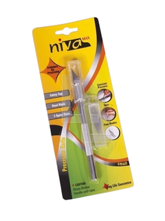 Cuchilla BISTURI Niva Max con 3 hojas de repuesto - comprar online