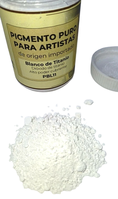 Pigmento puro 95cc BLANCO TITANIO - Artística Leidi