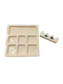 Mezclador de Porcelana con Posa Pinceles - comprar online