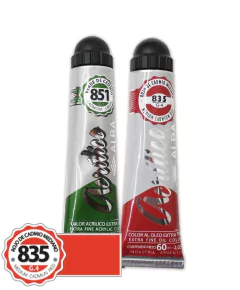 Acrílico ALBA Rojo de Cadmio Mediano S.4 835