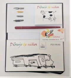 Imagen de Set de 4 Plumas, mango y Libreta. 6 Modelos