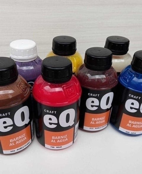 Barniz al Agua tonalizado EQARTE 375cc Bordeaux 504
