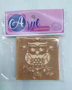 Sello AZUL tamaño S-004