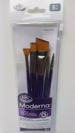 Pinceles Royal Langnickel Moderna x 5