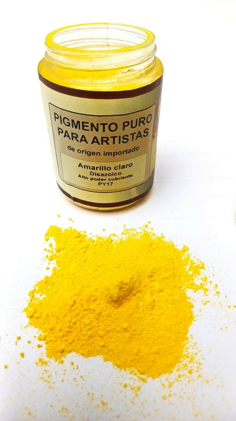 Pigmento puro 95cc AMARILLO CLARO