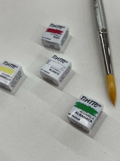 Acuarela Tintto Set Medio Godet 12 y 24 pastillas - tienda online