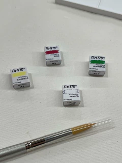 Acuarela Tintto Set Medio Godet 12 y 24 pastillas - Artística Leidi