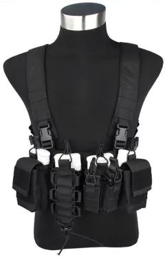 Suspensório Tático Tipo Canguru Preto