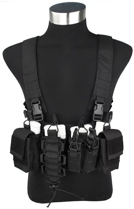 Suspensório Tático Tipo Canguru Preto