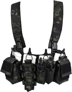 Suspensório Tático Tipo Canguru Multicam Black - comprar online