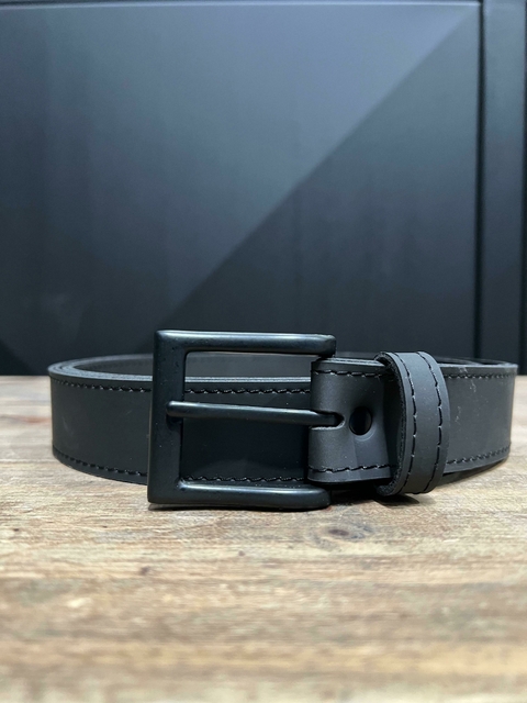 CINTURON CUERO NEGRO - comprar online