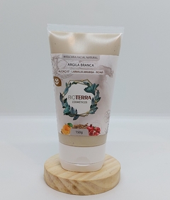 Máscara Facial de Argila Branca Natural e Vegana 150gr