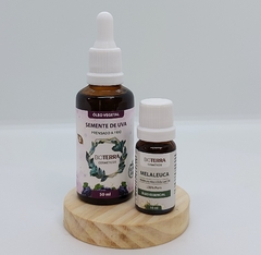 Kit Melaleuca e Semente de Uva