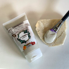 Máscara Facial de Argila Branca Natural e Vegana 150gr na internet