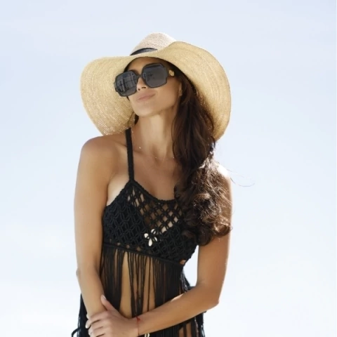 SOMBRERO PANAMA CROCHET STELLA - comprar online