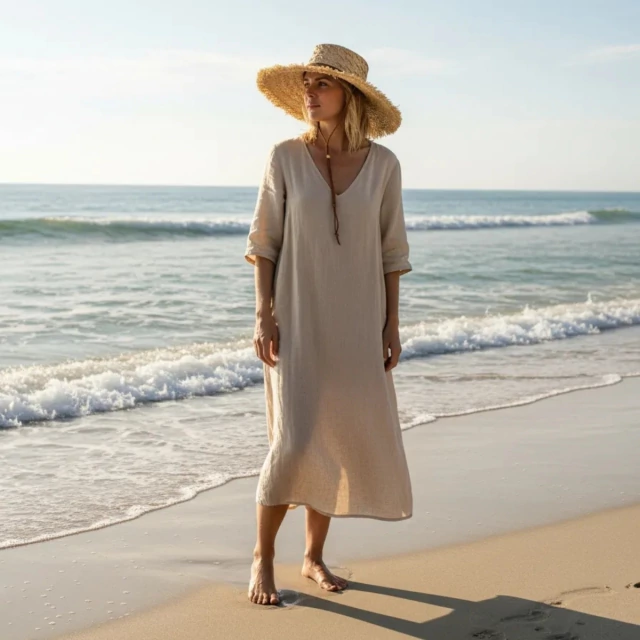 Sombrero Eliseo rafia natural — imagen 7