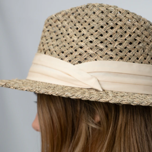 Sombrero australiano Norman de yute — imagen 2