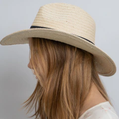 SOMBRERO FEDORA BRANDON RAFIA - Compania de Sombreros