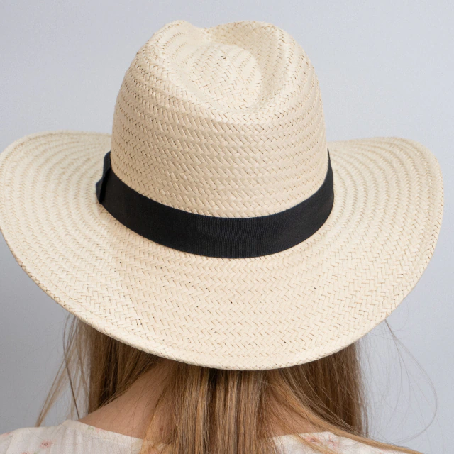 SOMBRERO FEDORA BRANDON RAFIA — imagen 6