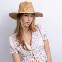 SOMBRERO AUSTRALIANO KENAN RAFIA - tienda online