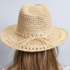 SOMBRERO AUSTRALIANO ASTOR RAFIA - loja online