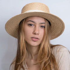 SOMBRERO PAMPA ANDES RAFIA NATURAL