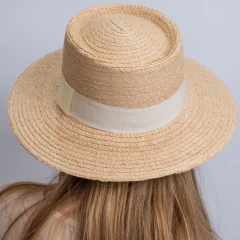 SOMBRERO PAMPA ANDES RAFIA NATURAL - Compania de Sombreros
