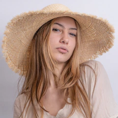CAPELINA KATTY RAFIA NATURAL - Compania de Sombreros