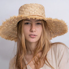 SOMBRERO ELISEO RAFIA NATURAL