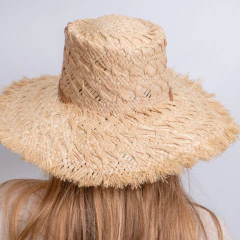 SOMBRERO ELISEO RAFIA NATURAL - Compania de Sombreros